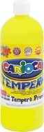 CARIOCA temperová farba na plagát 1000 ml žltá