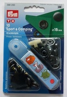 patentky PRYM 15mm + patentky SPORT & CAMPING cca