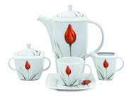 LIKE VICTORIA TULIP COFFEE SERVICE 39 ks na 18