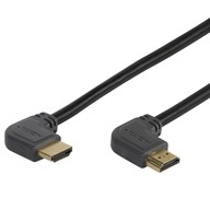 HDMI naklonený 1,5 m 2,0 4K UHD/HDR 18 Gbit/s ARC W-WA