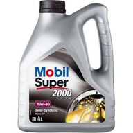 MOBIL 1 SUPER 2000 OLEJ 10/40 10W-40 4L BENZÍN