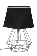 Nočná lampa LOFT, tienidlo, Diamond, drôt CZ/SZ