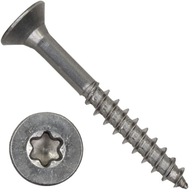 Nerezové skrutky do dreva 5x120mm Torx 100ks A2