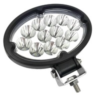 PRACOVNÁ LAMPA 12 LED OVÁLNA 12V 24V ĎALEK