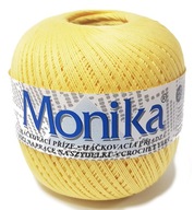 MONIKA CROWN, bavlna ako MAXI, 100g. 550 m. ŽLTÁ