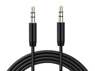 AUX AUDIO MINI JACK KÁBEL 3,5 zástrčka-zástrčka 1,5m