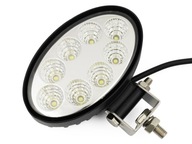 8 LED halogénová pracovná lampa 12V-24V 24W IP65 JAJO